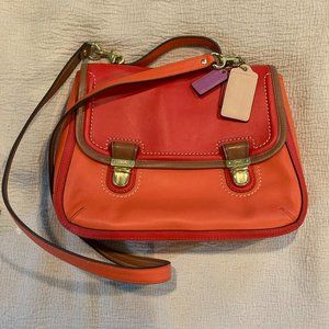 Vintage Coach Leather Bag